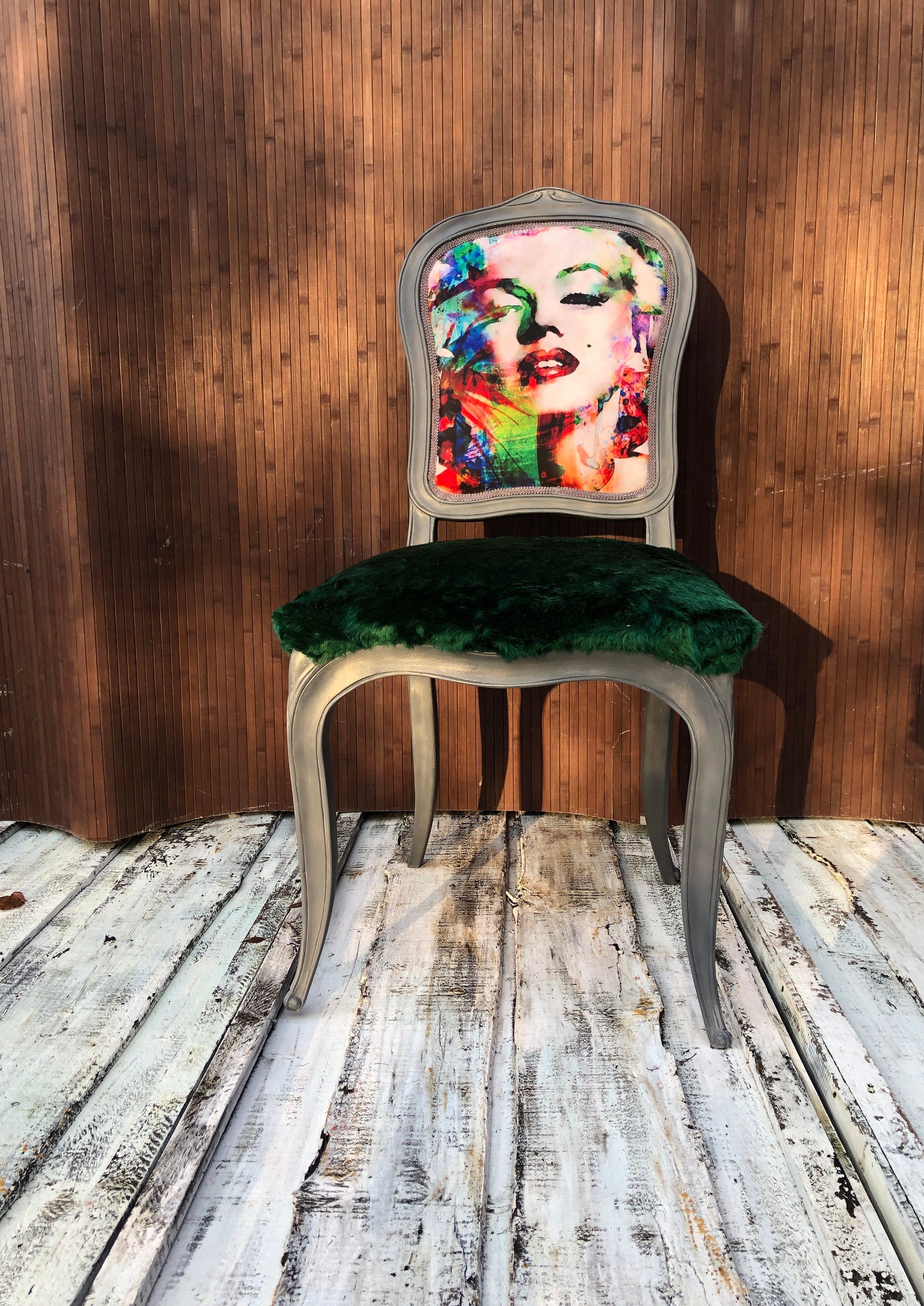 Marilyn Monroe Chair. French. Retro. Beautiful. Dining chair. Dressing chair.