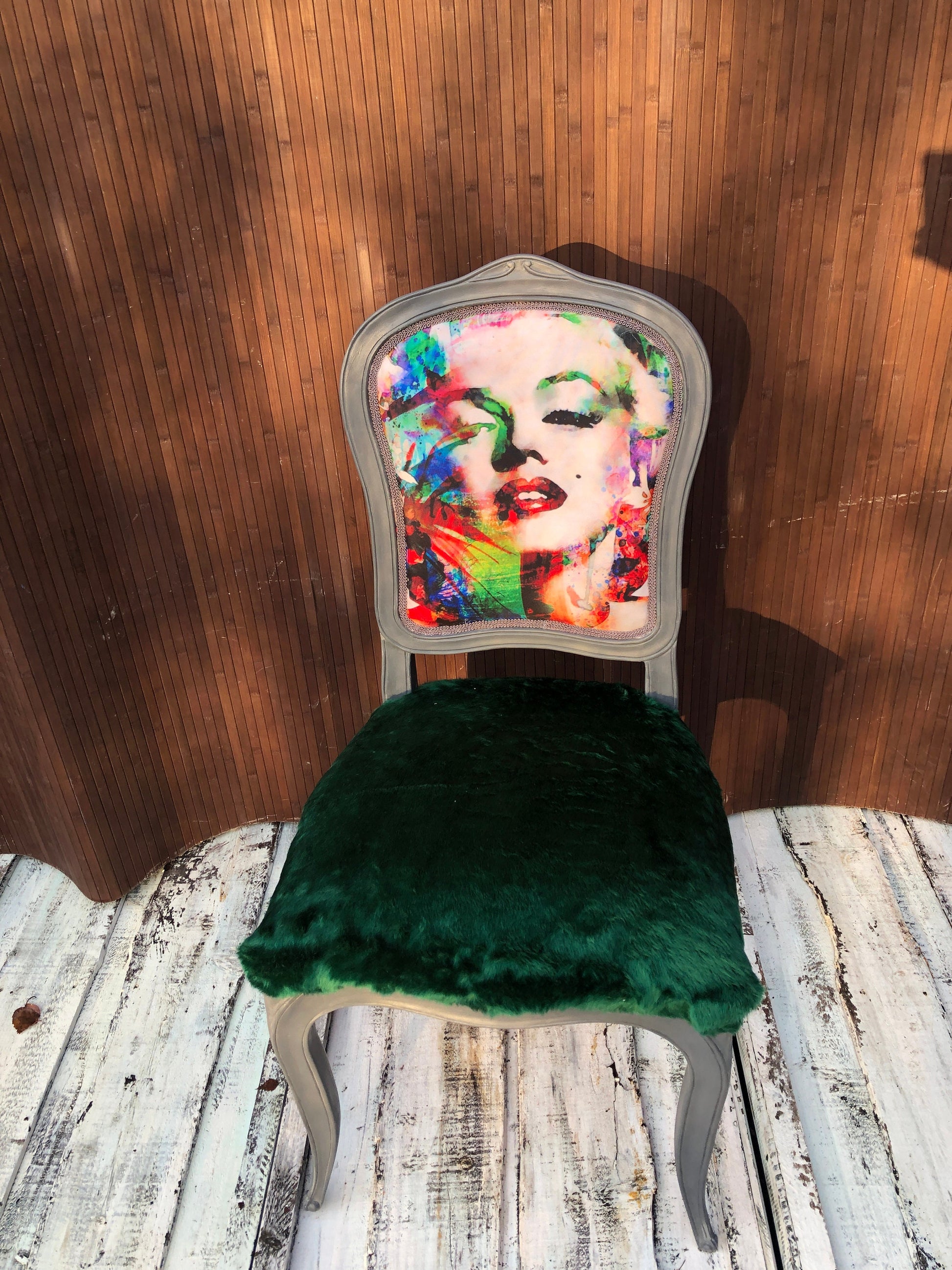 Marilyn Monroe Chair. French. Retro. Beautiful. Dining chair. Dressing chair.