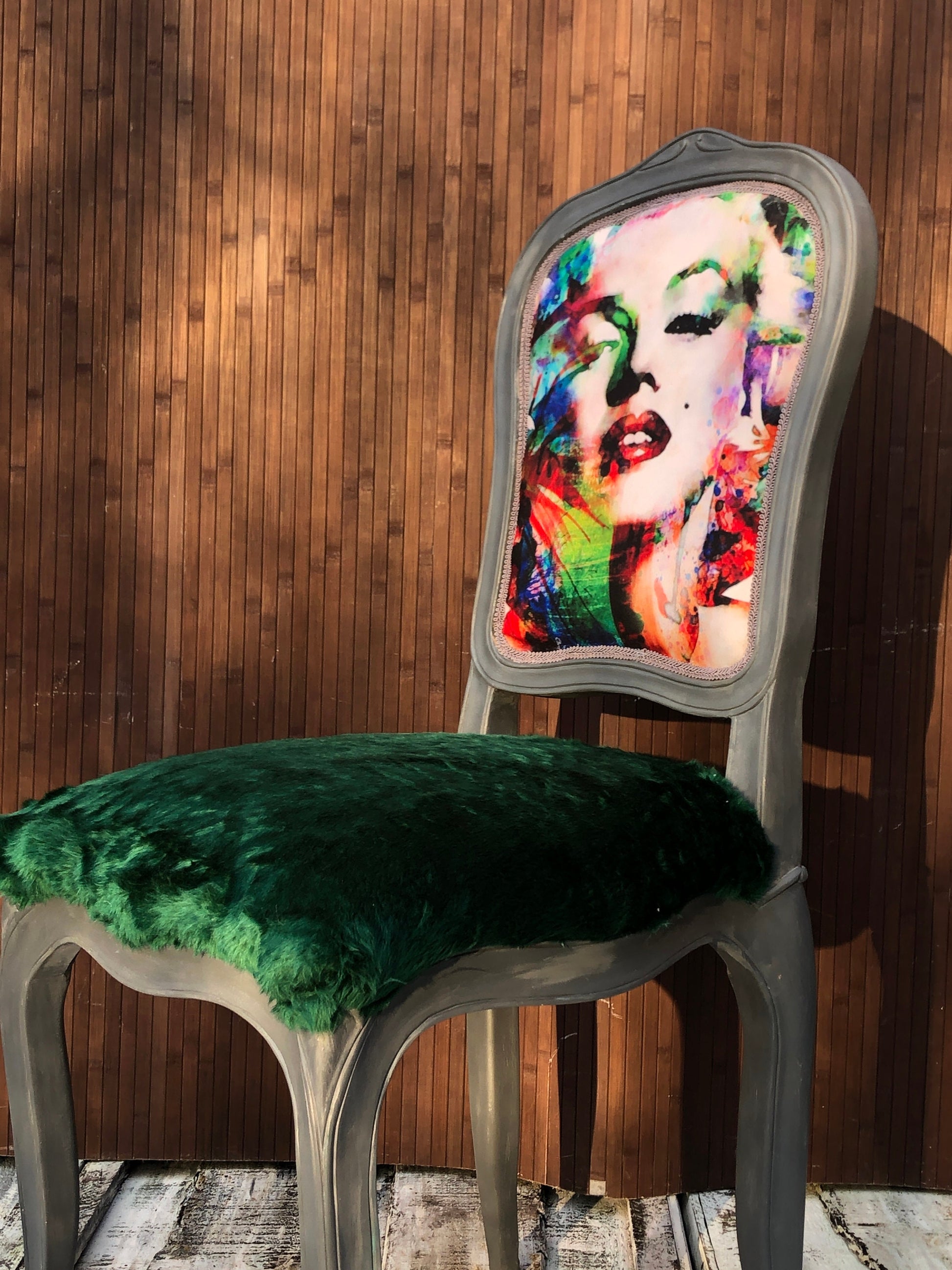 Marilyn Monroe Chair. French. Retro. Beautiful. Dining chair. Dressing chair.